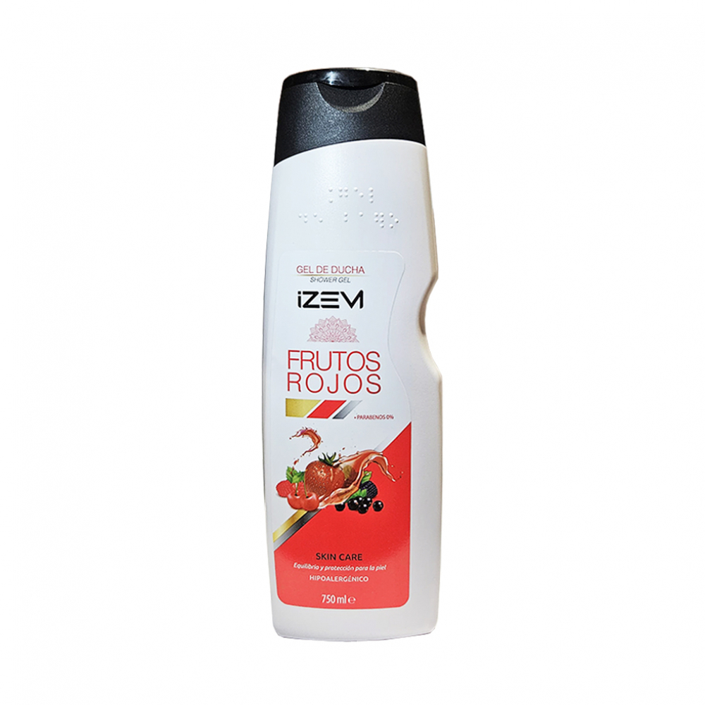 Gel de ducha con aroma a frutos rojos Izem (750 ml)
