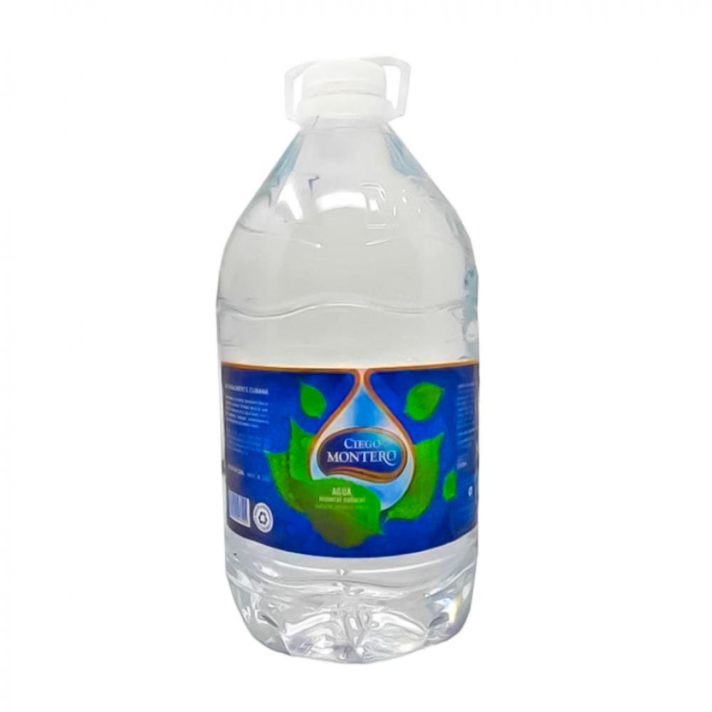 Agua mineral natural Ciego Montero (5000 ml)
