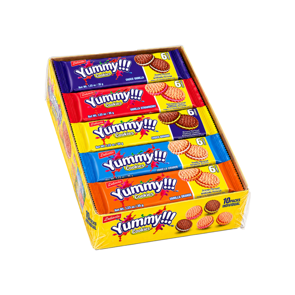 Galletas dulces rellenas surtidas Delizola (350 g / 12. 34 oz)