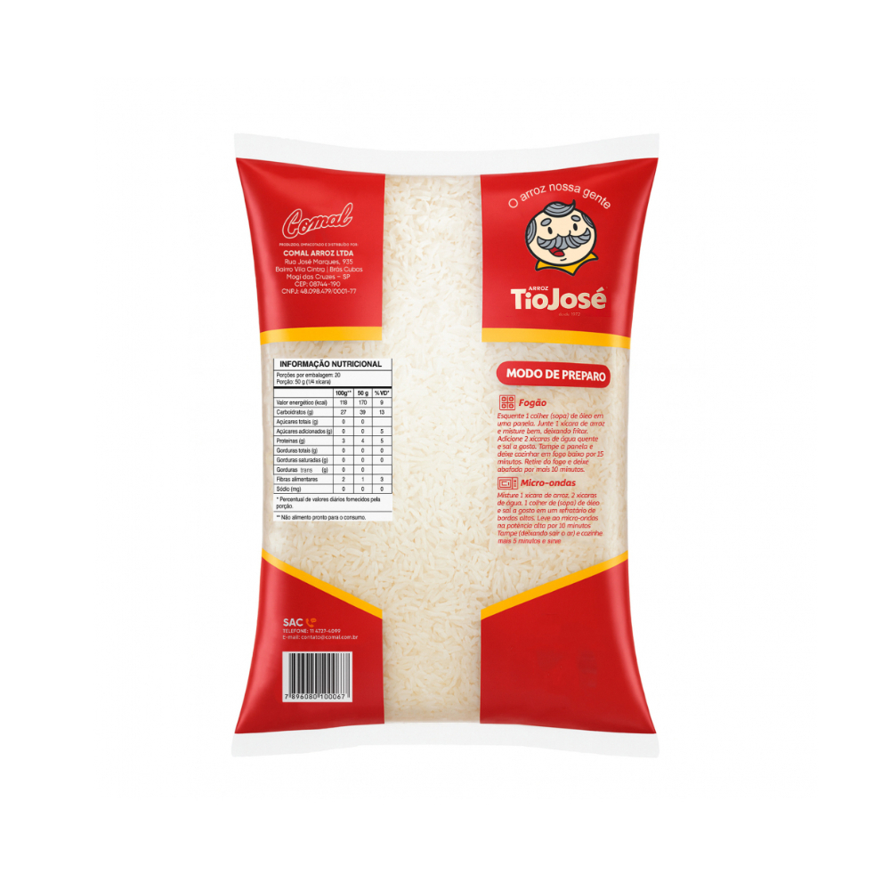 Arroz (5 x 1 kg / 2. 2 lb)2
