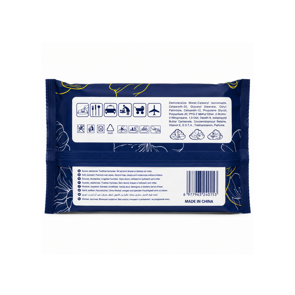 Toallitas húmedas Premium MiMi (120 u)1