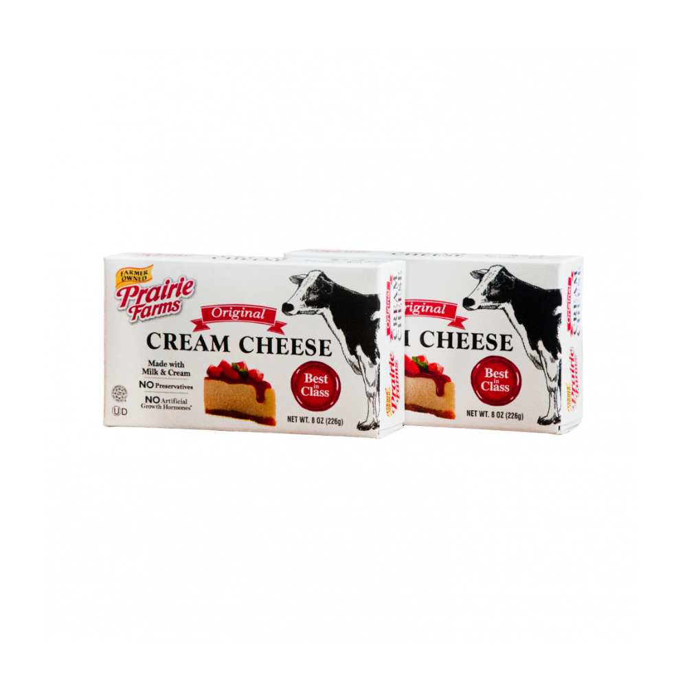 Queso crema Prairie Farms (2 x 226 g / 8 oz)