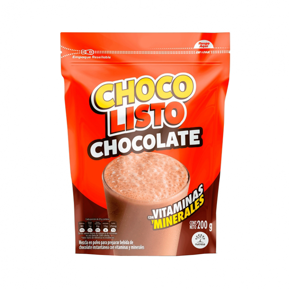 Chocolate en polvo Choco Listo (200 g / 7. 05 oz)