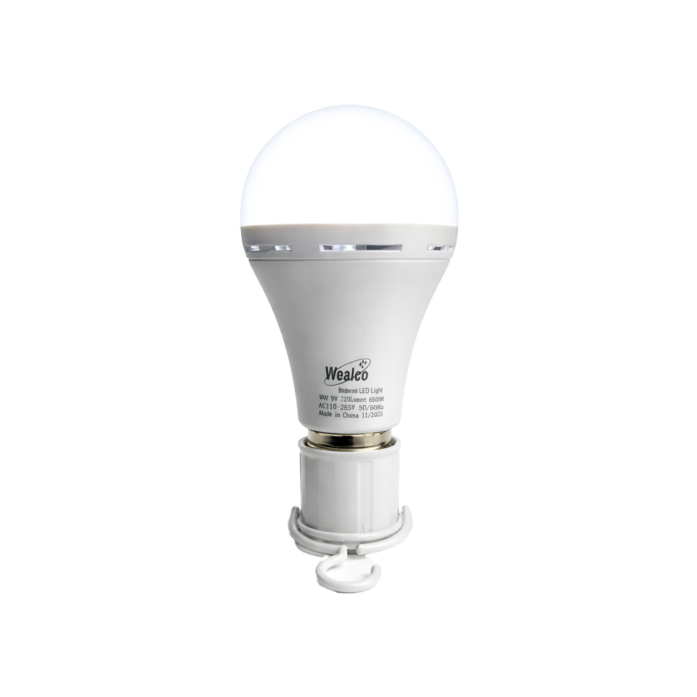 Bombillo Led recargable 9 w Wealco WL90
