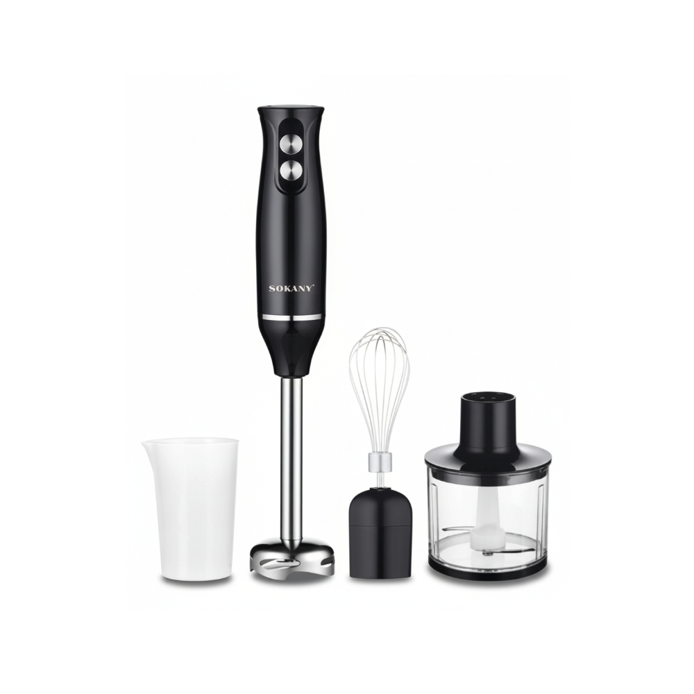 Batidora de mano 4 en 1 Sokany wk-1710-4