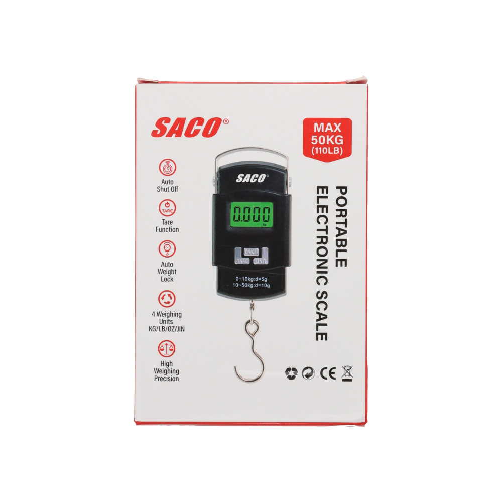 Balanza - pesa - electrónica portátil Saco fr-338871