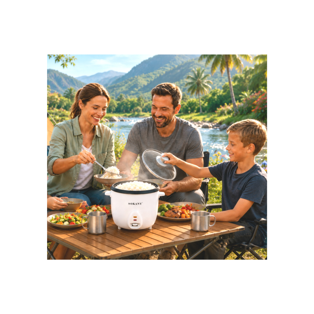 Olla arrocera eléctrica convencional 1. 8 l Sokany sk- 070583
