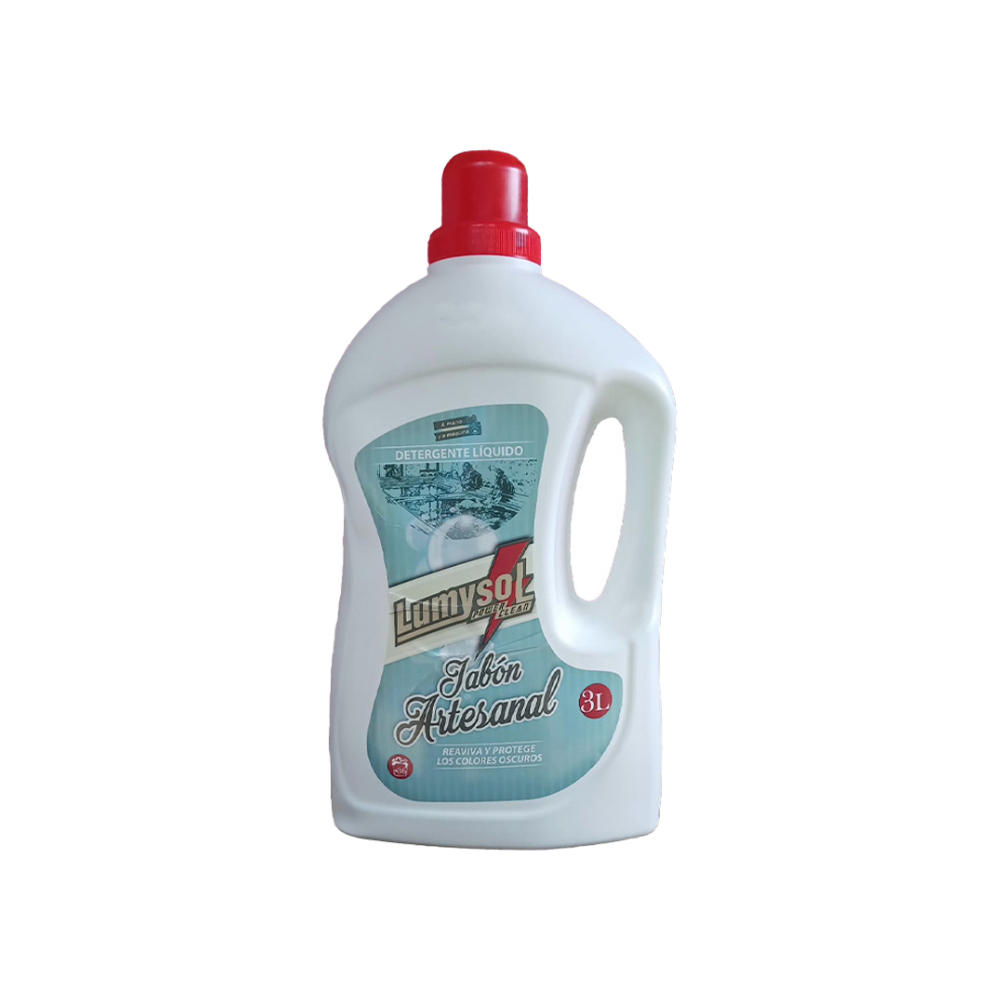 Detergente líquido Jabón Artesanal Lumysol (3 l)