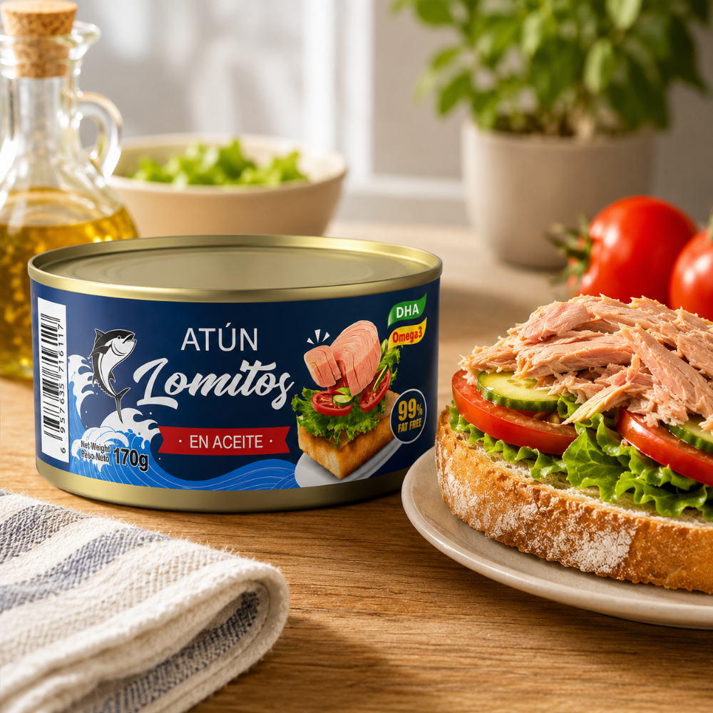 Atún lomitos en aceite Lucy (3 x 170 g / 5. 99 oz)1