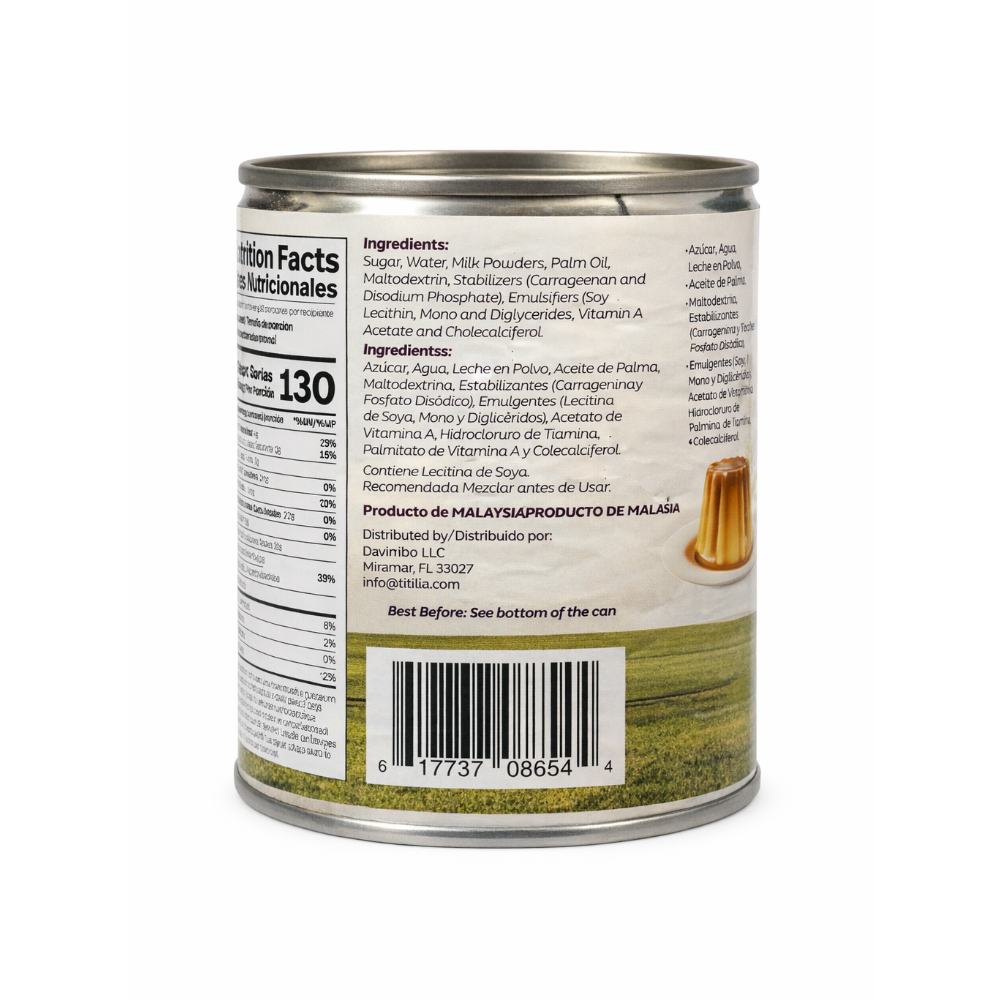 Leche condensada azucarada rellenada Zivel (390 g / 13. 75 oz)5