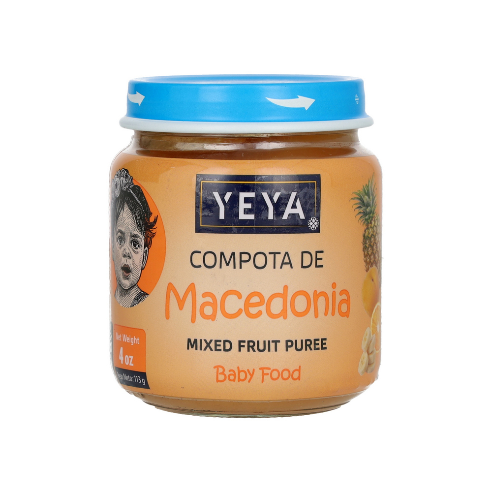 Compotas de macedonia yeya (12 x 113 g / 4 oz)3
