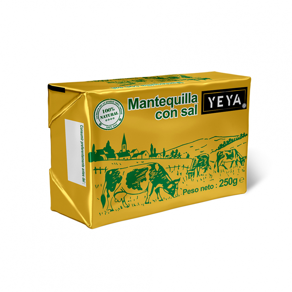 Mantequilla con sal yeya (250 g / 8. 81 oz)