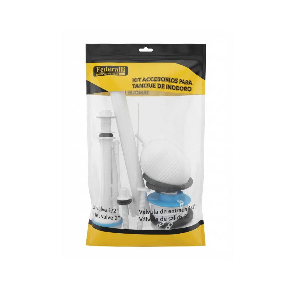 Kit de herraje para tanque de inodoro 55121 Federalli2
