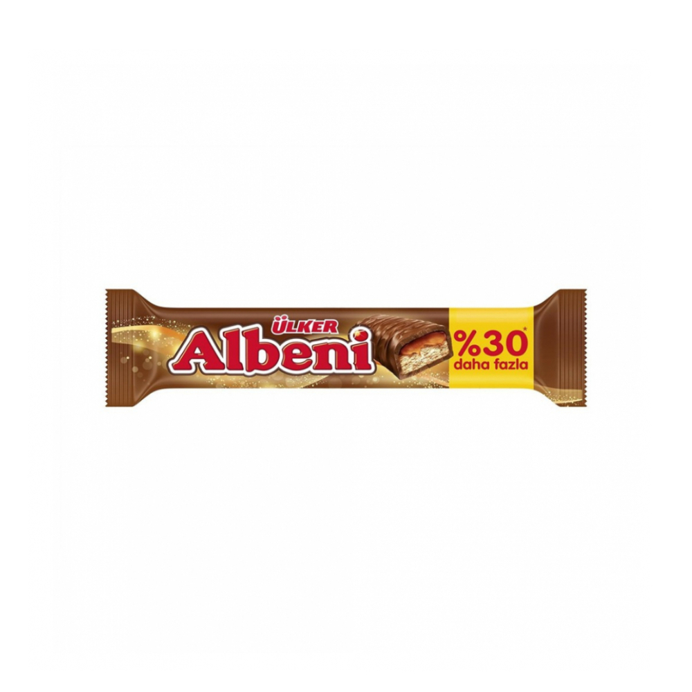 Barra de chocolate con caramelo Ülker Albeni (52 g / 1. 83 oz)