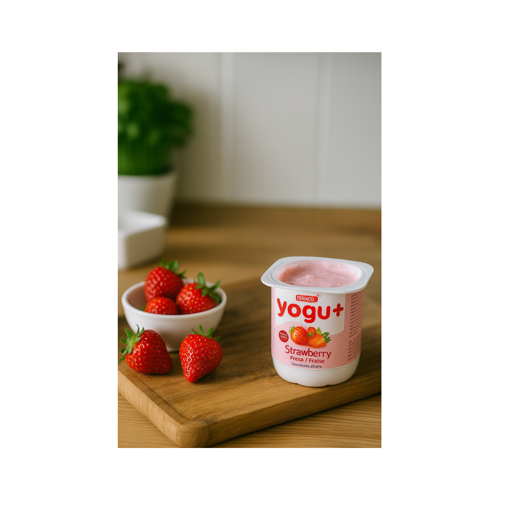 Yogur pasteurizado sabor a fresa (8 x 125 g)4