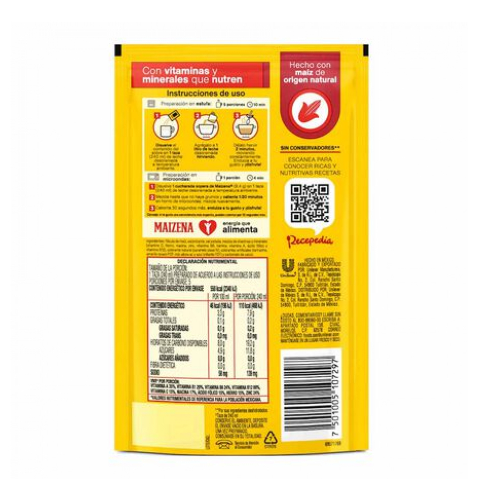 Atole sabor chocolate Maizena (45 g / 1. 6 oz)4