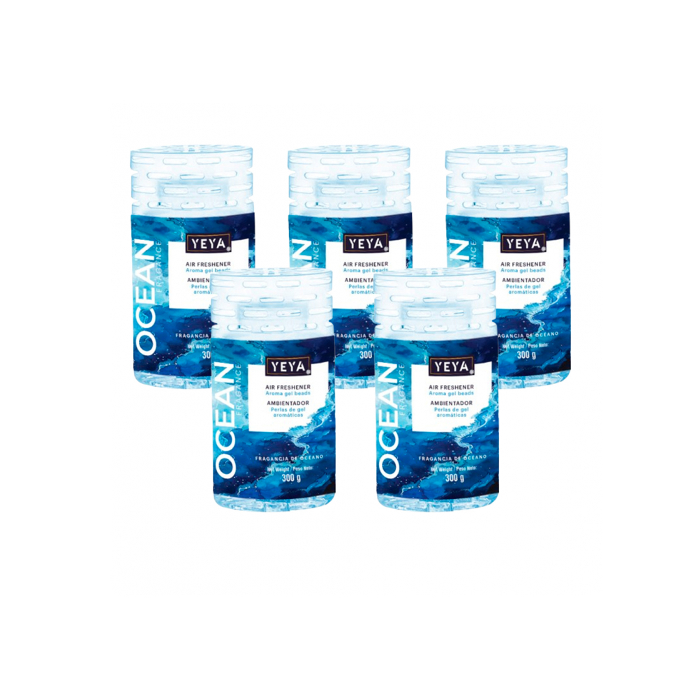 Ambientador con fragancia a océano yeya (5 x 300 g / 10. 5 oz)