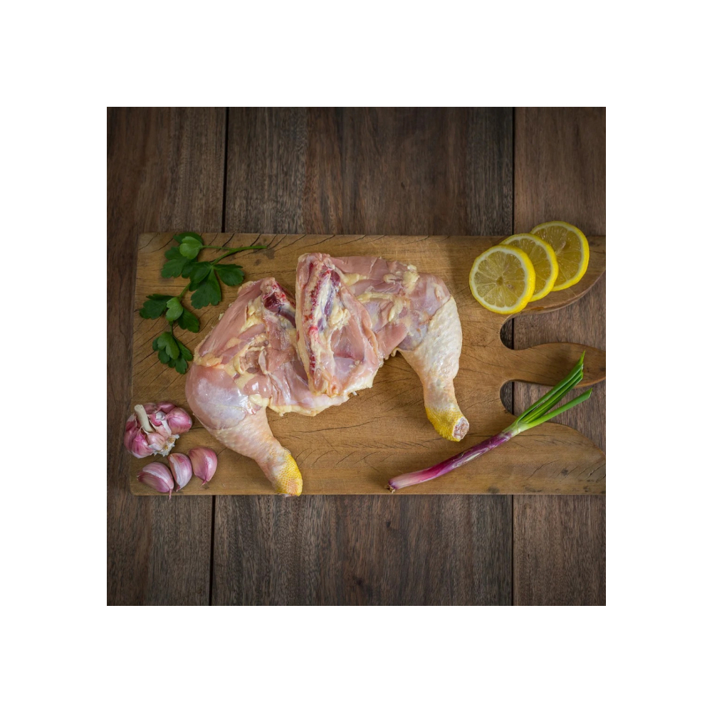 Caja de cuartos traseros de pollo Aurora (10 kg / 22 lb)3