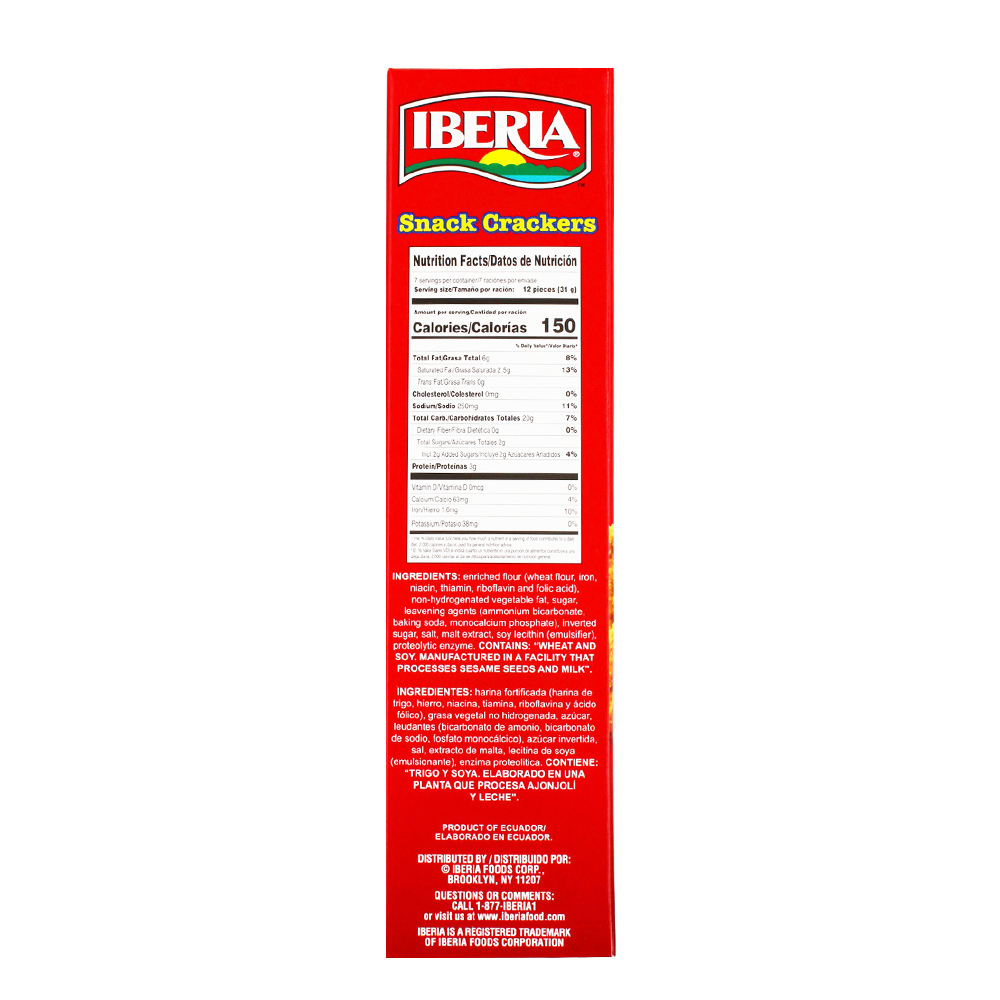 Galletas saladitas Iberia (210 g / 7. 41 oz)2
