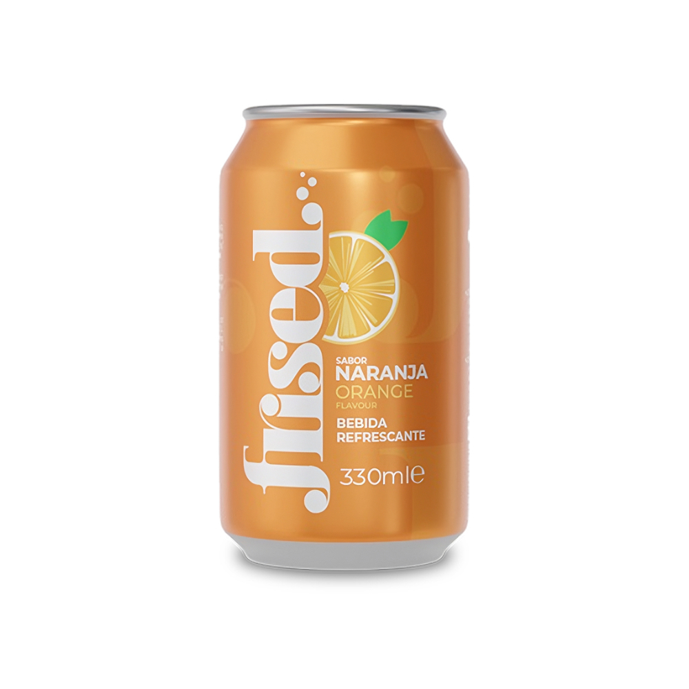 Refresco de naranja Frised (24 x 330 ml)1
