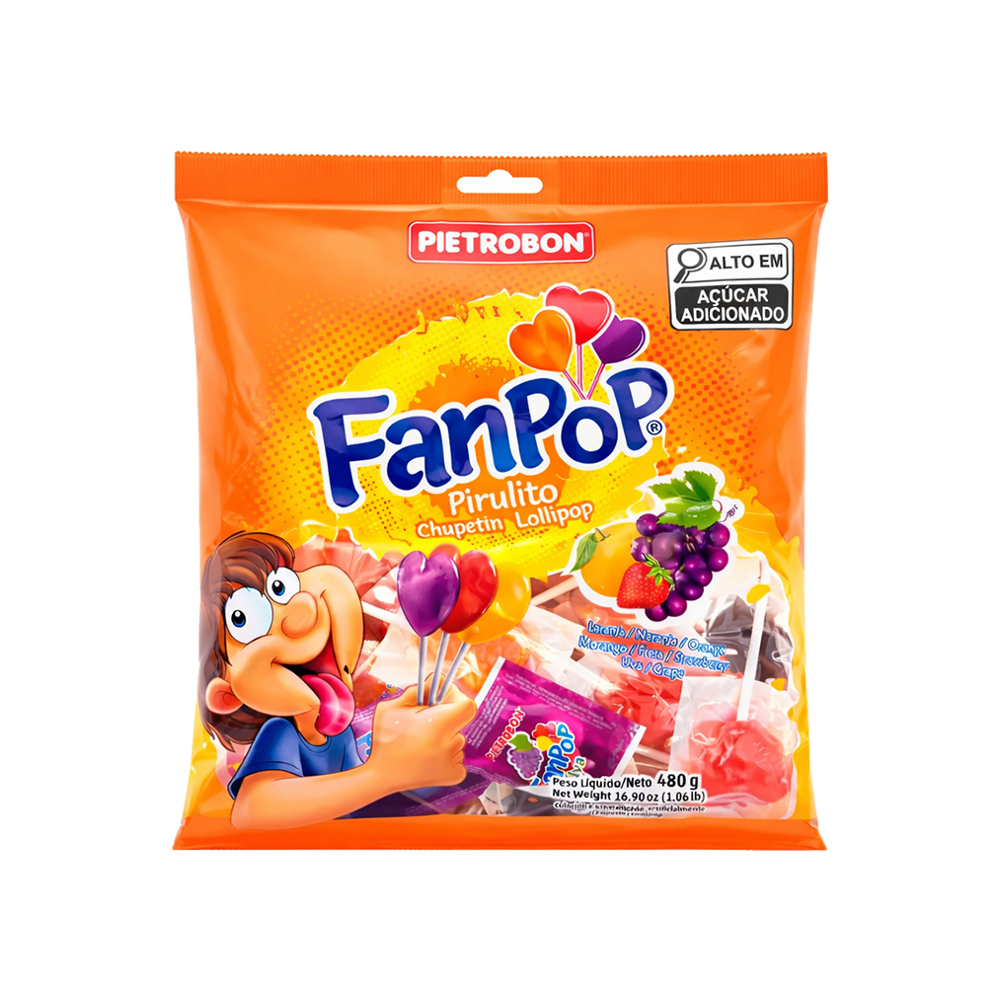 Chupetines sabores surtidos FanPop Pietrobon (480 g / 1. 06 lb)4