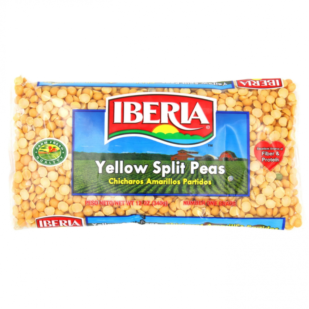 Chicharos amarillos partidos Iberia (340 g / 12 oz)1