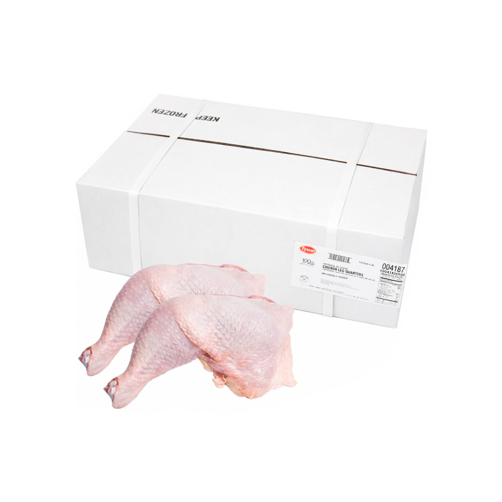Caja de cuartos de pollo Tyson (15 kg / 33 lb)