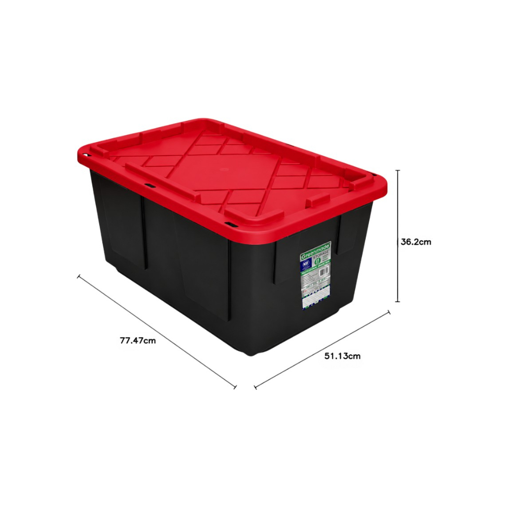 Caja contenedor de 27 galones Greenmade1