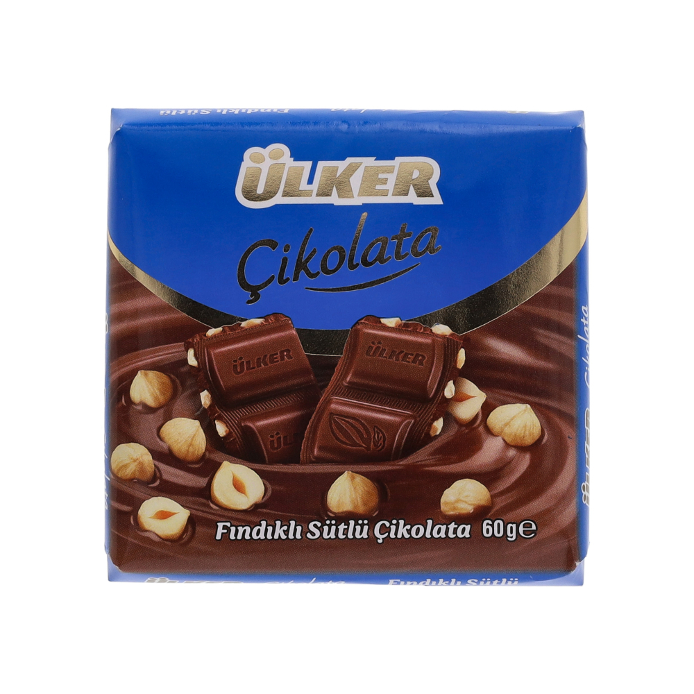 Barra de chocolate con avellanas Ülker (60 g / 2. 13 oz)