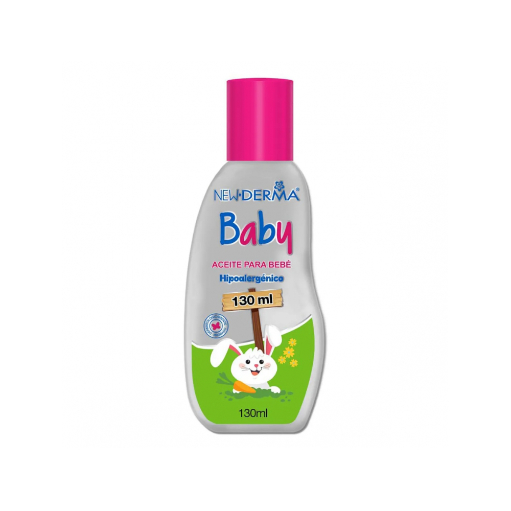 Aceite hipoalergénico para bebé New Derma (130 ml)