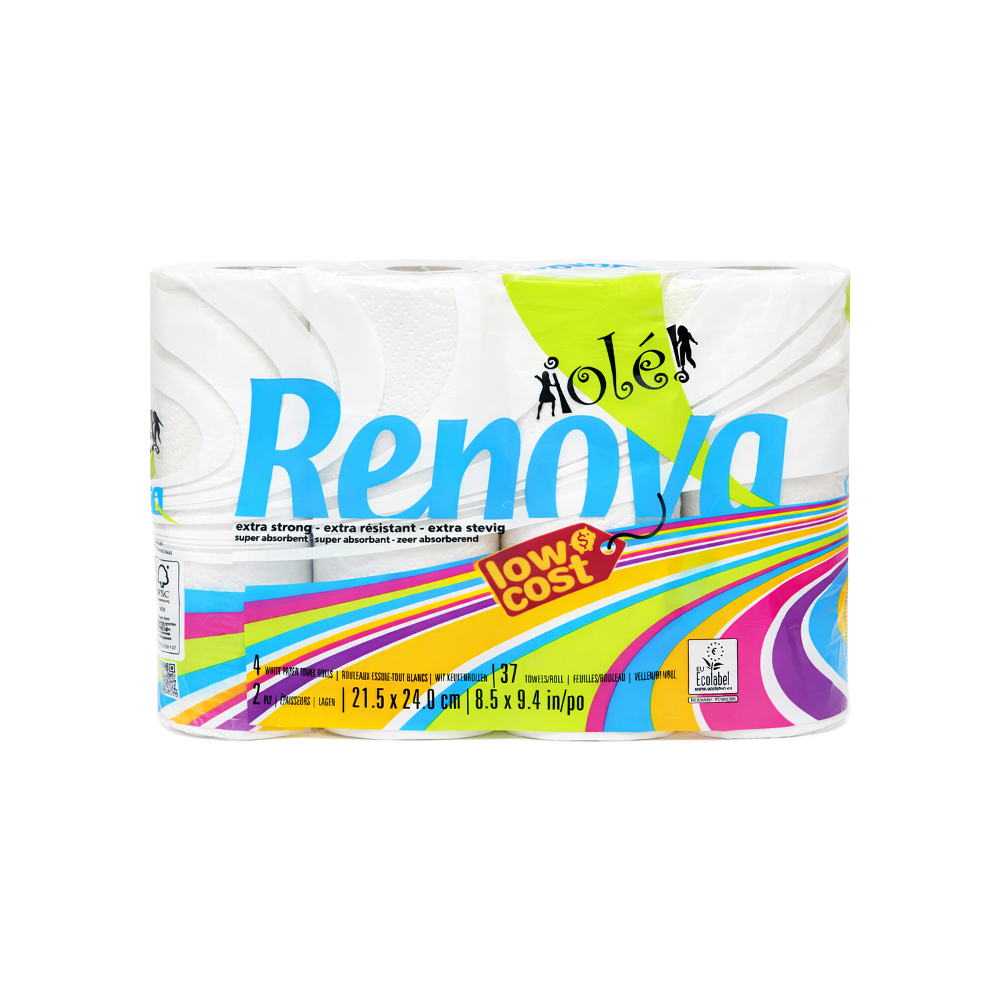 Toallas de papel para cocina Olé Renova (4 u)