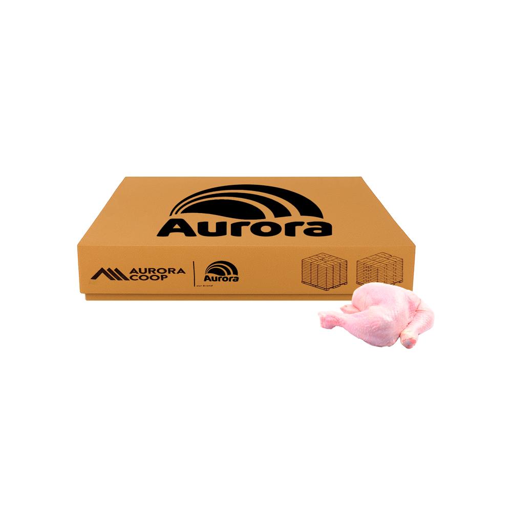 Caja de cuartos traseros de pollo Aurora (10 kg / 22 lb)0