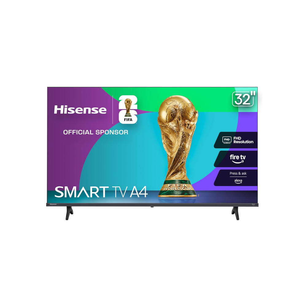 Televisor smart de 32" color negro Fire tv hd Hisense 32A4NF