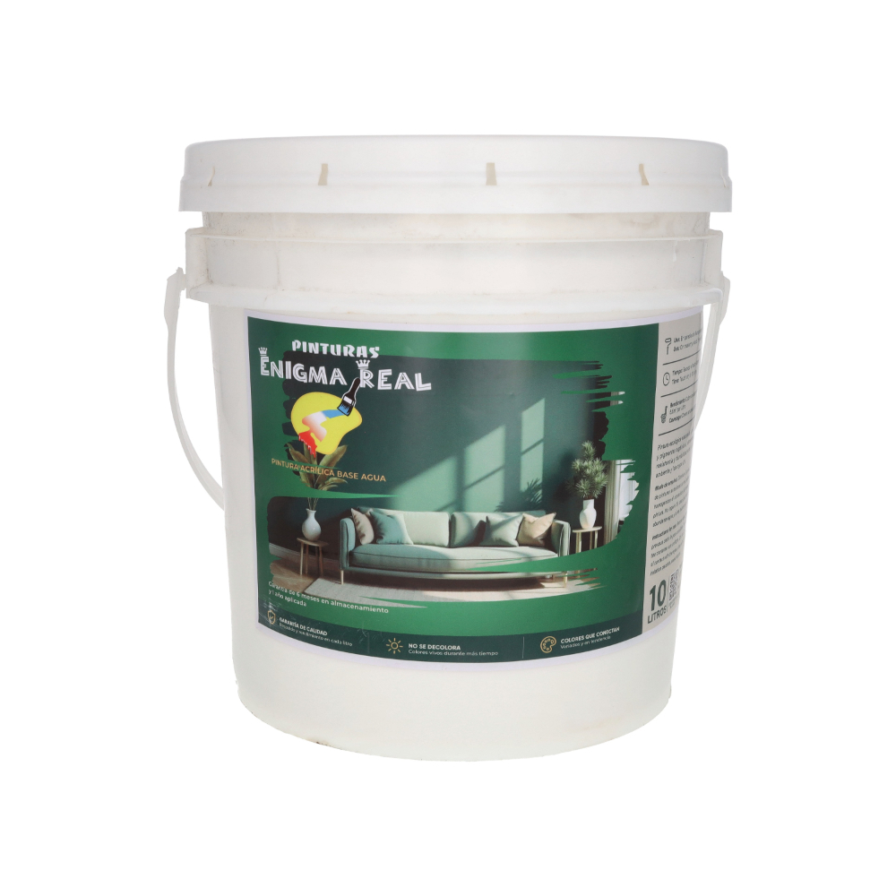 Pintura Acrílica Blanca Enigma Real (10 l)0