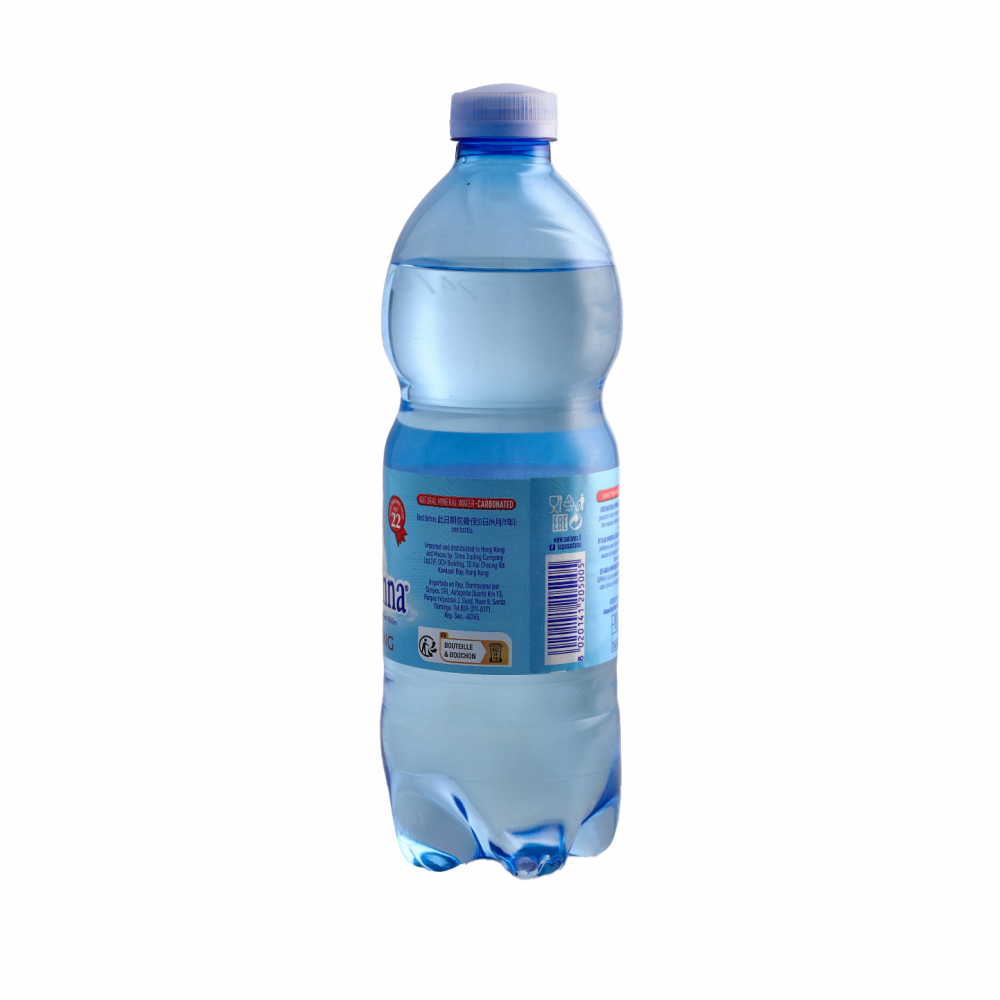 Agua mineral natural con gas Sant'Anna (500 ml)2