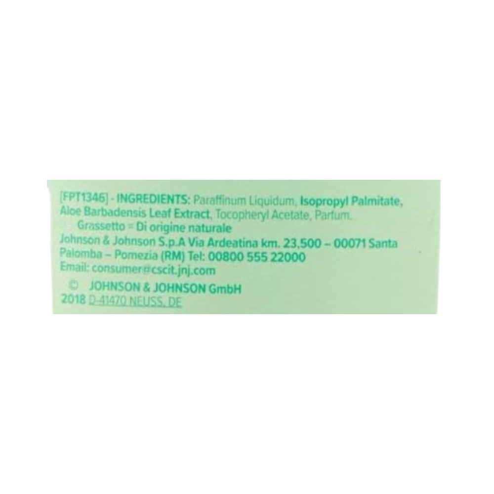 Aceite para bebés con aloe vera y vitamina e Johnson's (500 ml)1