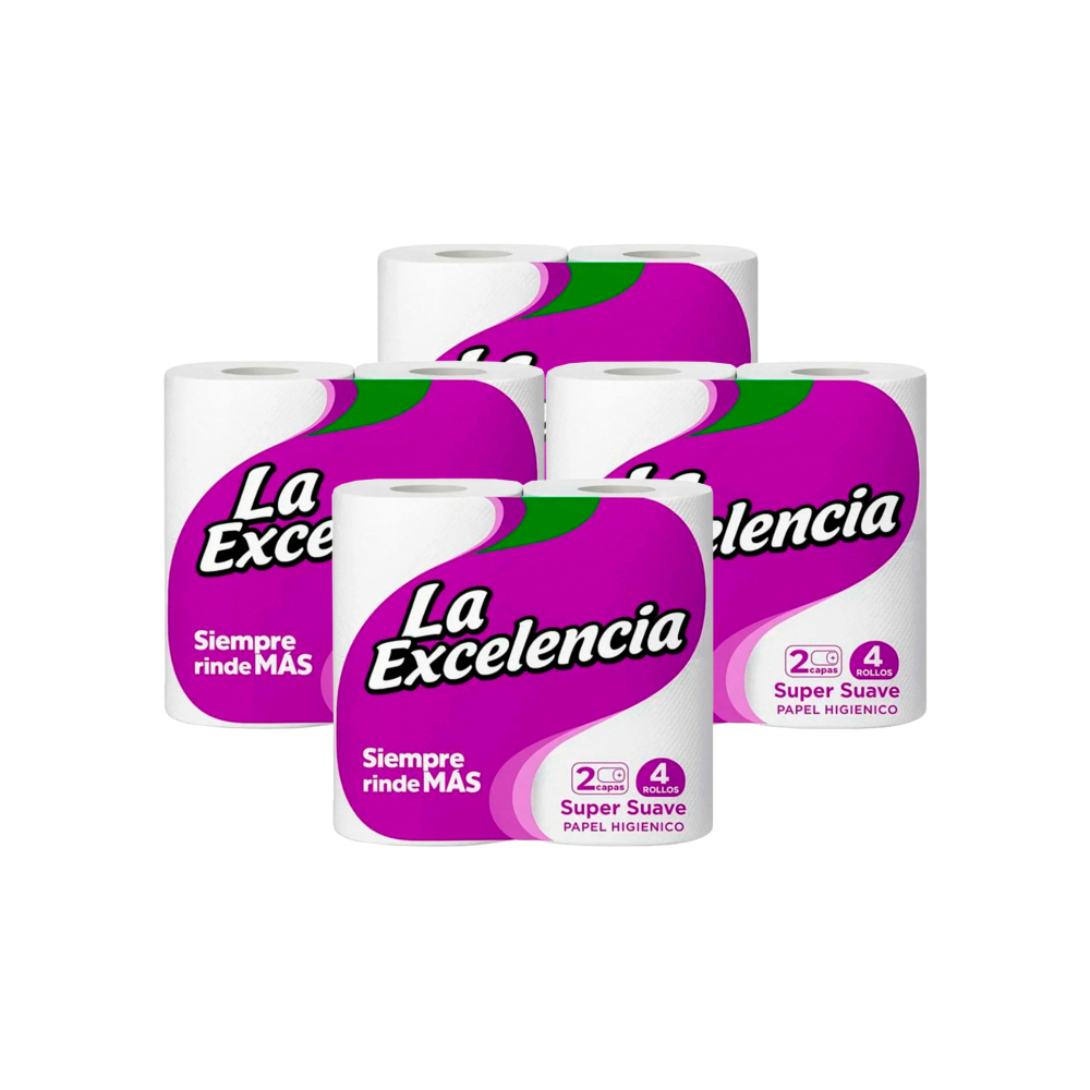 Papel higiénico La Excelencia (8 u)
