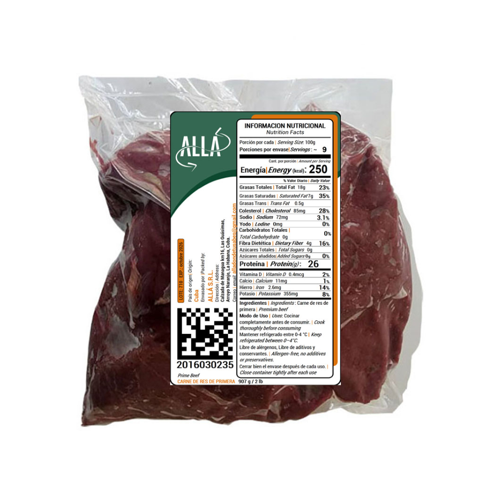 Carne de res de primera allÁ (907 g / 2 lb)3