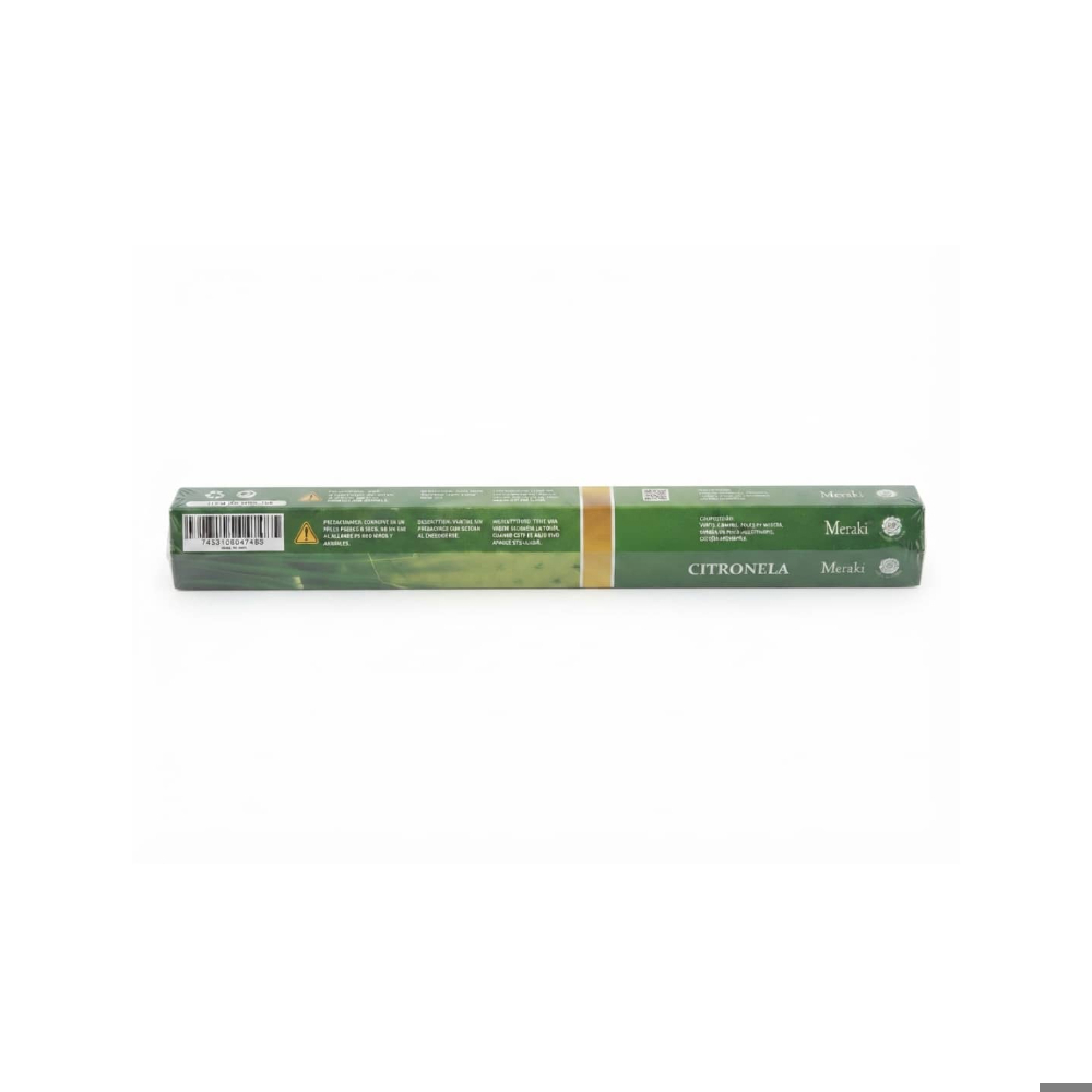 Varillas de incienso repelente de insectos aroma Citronella Meraki (20 u)1