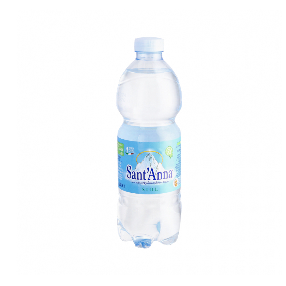 Agua mineral natural Sant'Anna (500 ml)