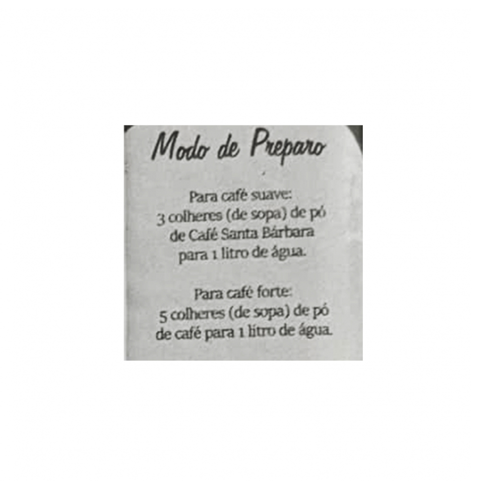 Café tostado y molido extra fuerte Santa bárbara (250 g / 8. 8 oz)3