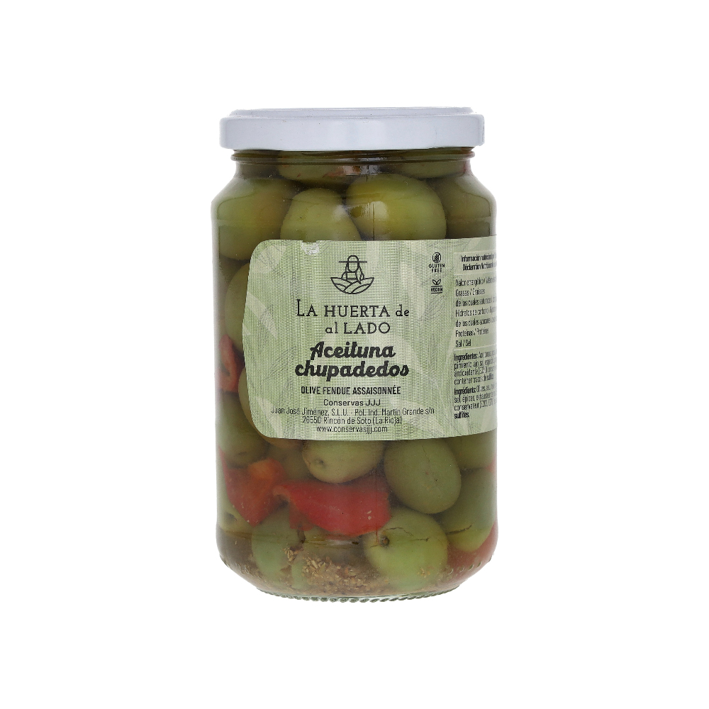 Aceituna partida aliñada La Huerta de al Lado (370 g / 13. 05 oz)