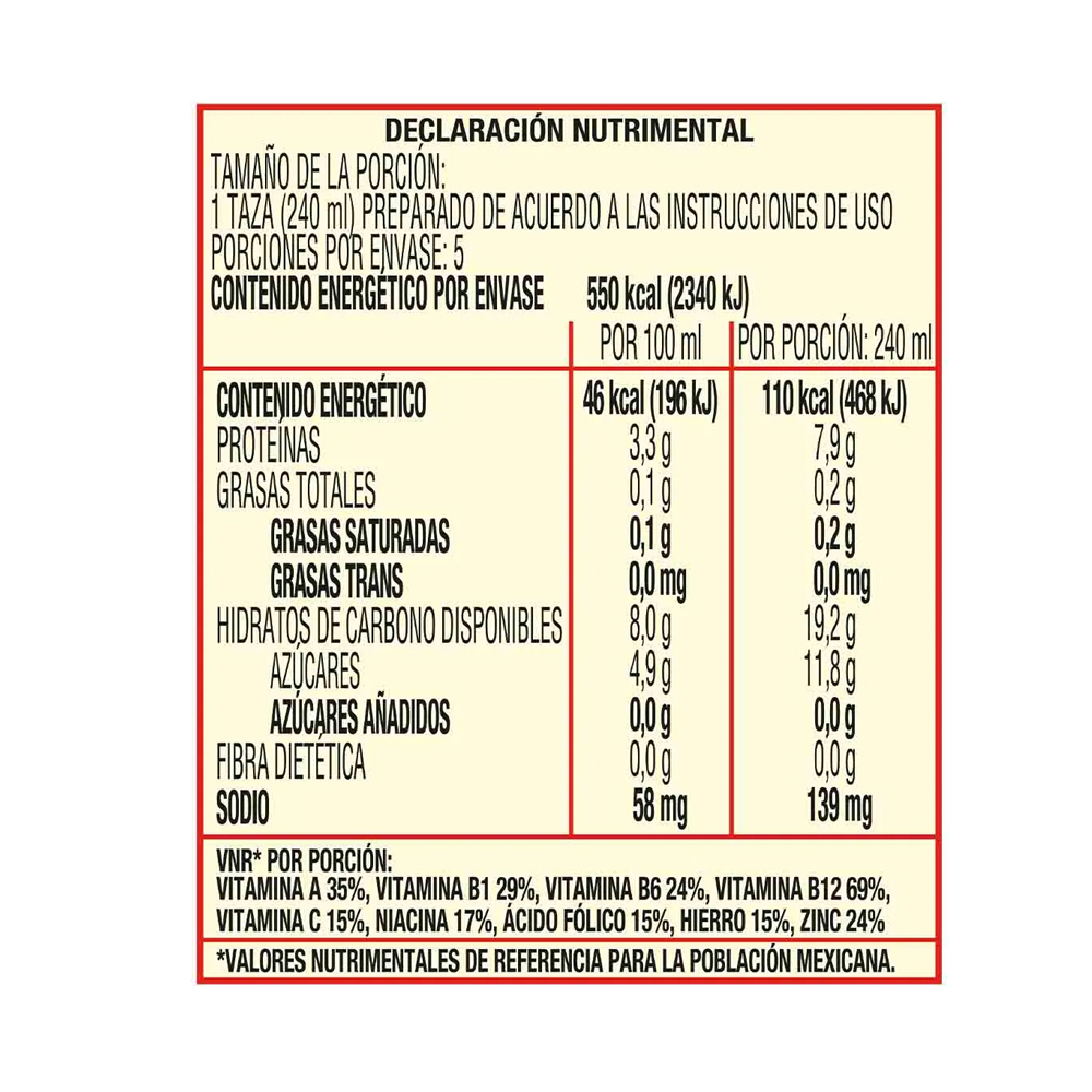 Atole sabor cajeta Maizena (47 g / 1. 65 oz)5