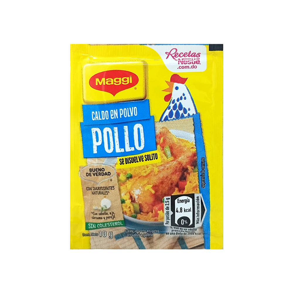 Caldo en polvo sabor pollo Maggi (10 g)
