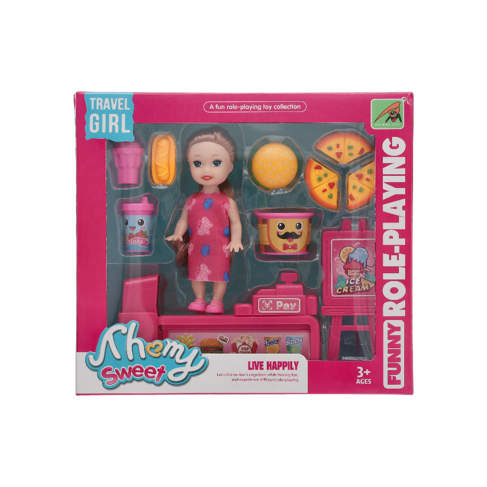 Juego de muñeca dulce Thomy Pin Ming Toys0