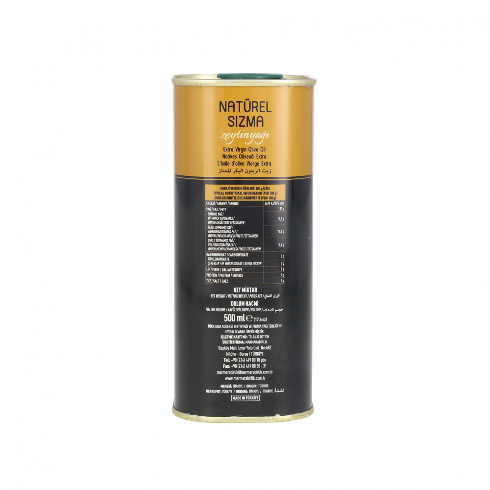 Aceite de oliva extra virgen Marmarabirlik (500 ml)3
