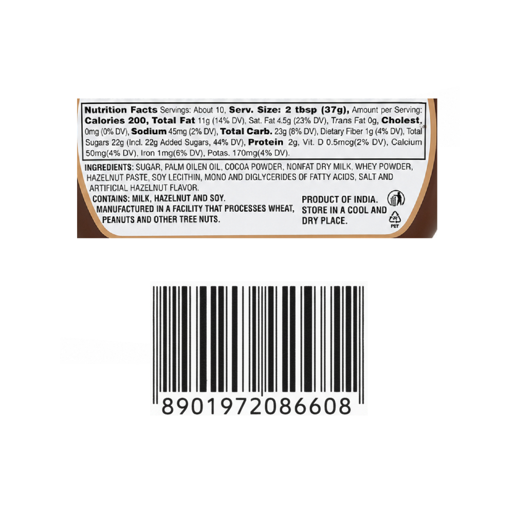 Crema de avellanas con cacao - tipo nutella - Nuty Cream Castellum (150 g / 5. 3 oz)2