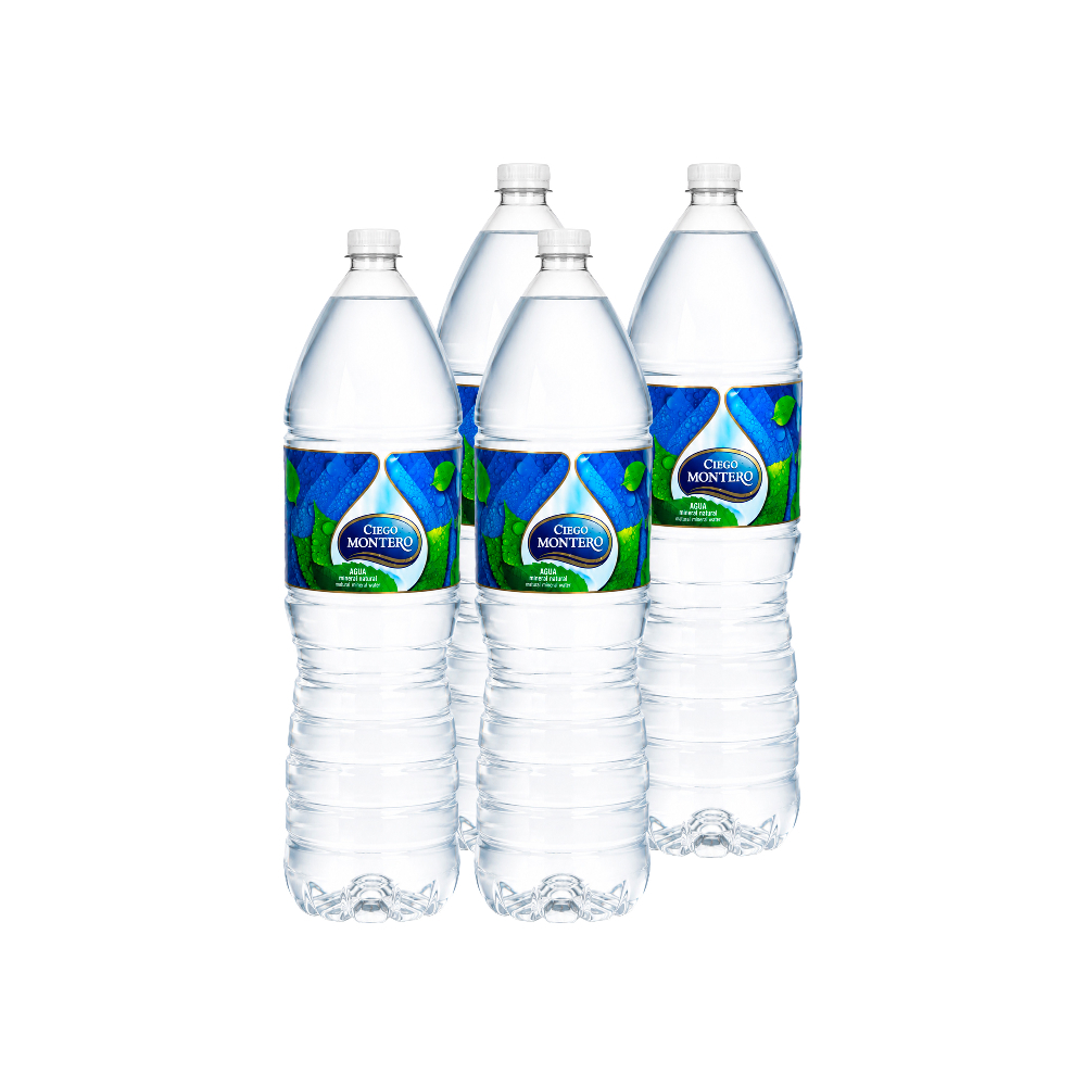 Agua mineral natural Ciego Montero (4 x 1. 5 l)
