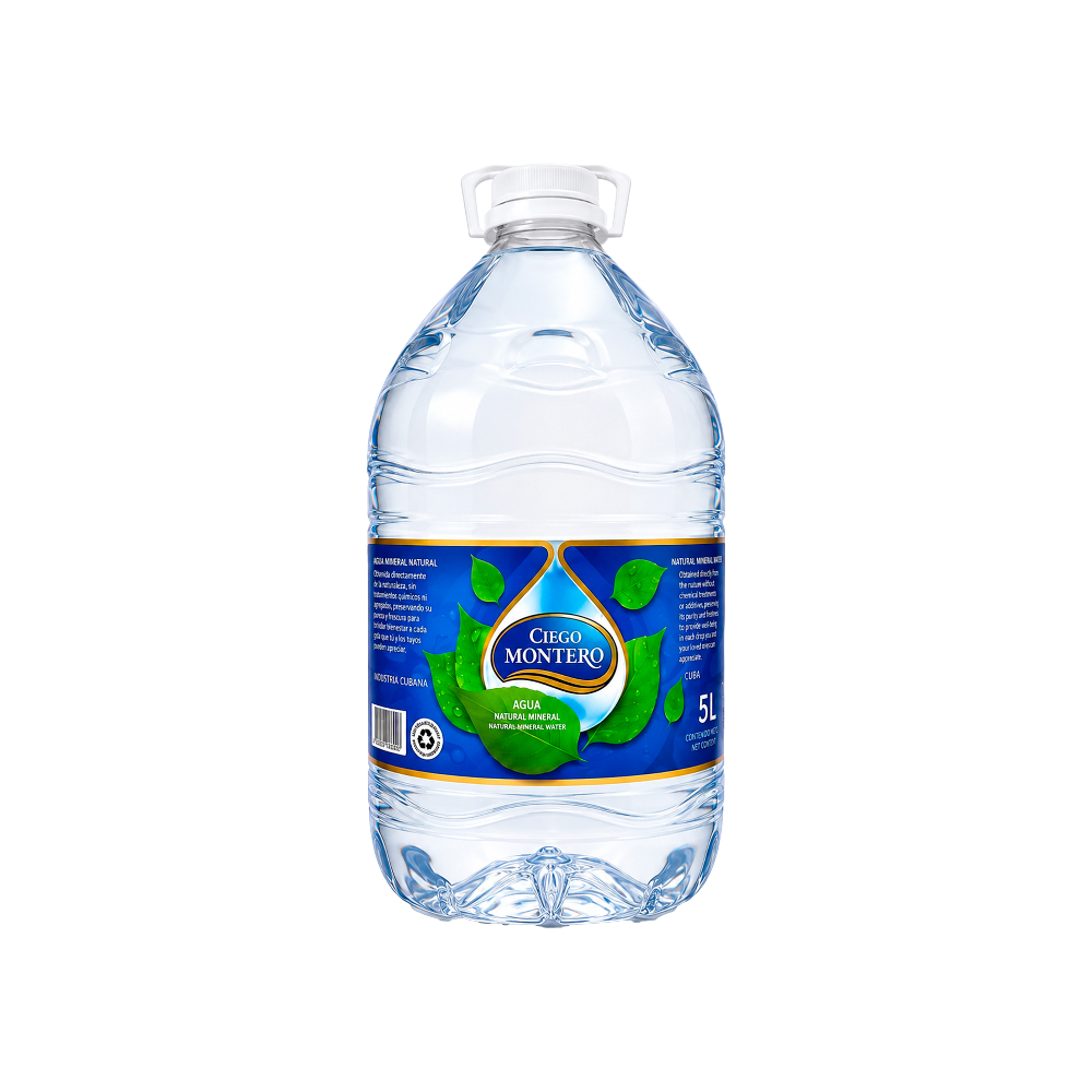 Agua mineral natural Ciego Montero (2 x 5000 ml)1