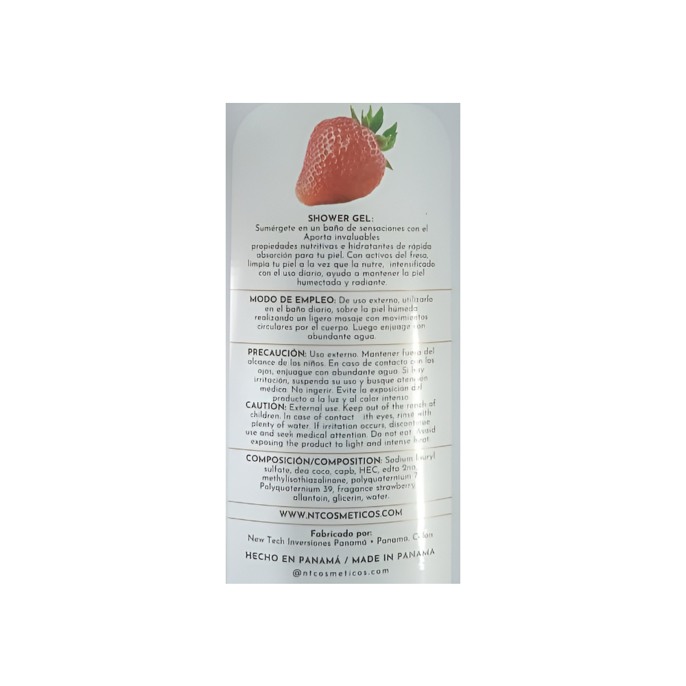 Gel de baño de fresa daiquiri nt (500 ml)2